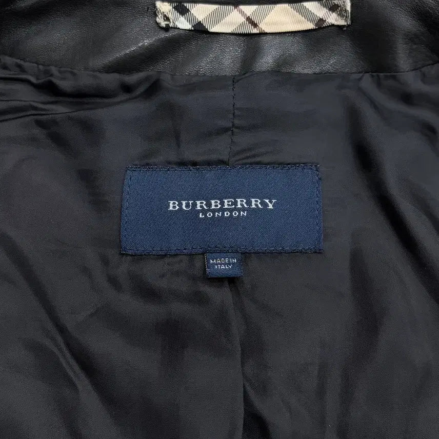 [SOLD OUT] (한글택) 버버리 여성 가죽 레더 퀼팅 자켓