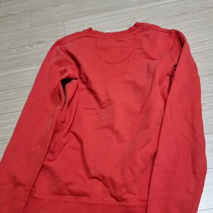 [BUNJANG] Balenciaga Red Printed Sweatshirt / 발렌시아가 11~12s 레드 프린팅 맨투맨 티셔츠(95-100)
