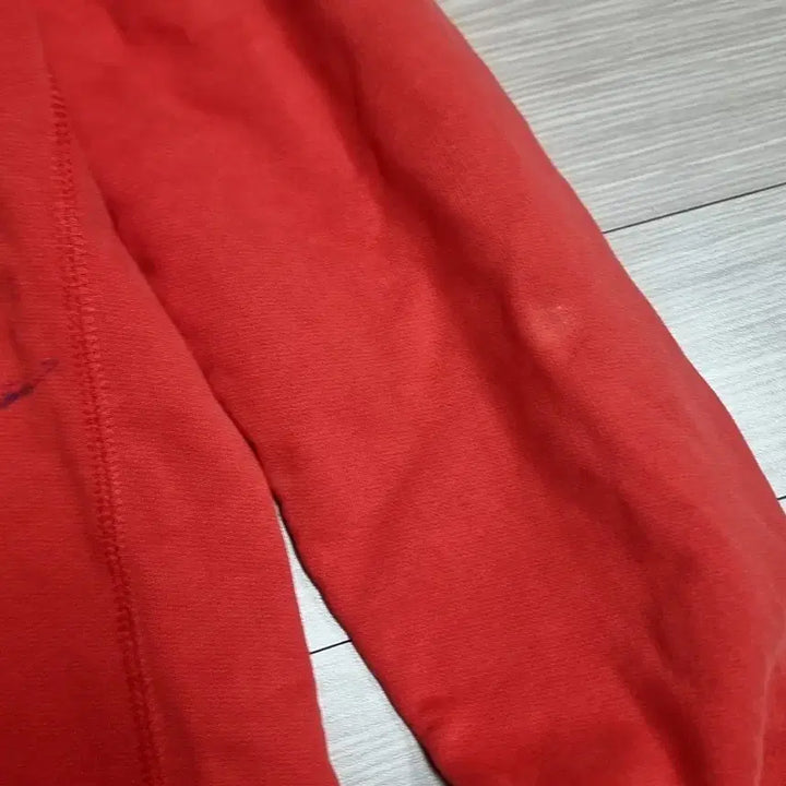 [BUNJANG] Balenciaga Red Printed Sweatshirt / 발렌시아가 11~12s 레드 프린팅 맨투맨 티셔츠(95-100)