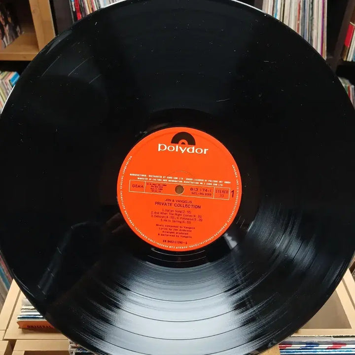 [BUNJANG] Jon &amp; Vangelis Private Collection LP / 존 앤 반젤리스 Private Collection LP 할인