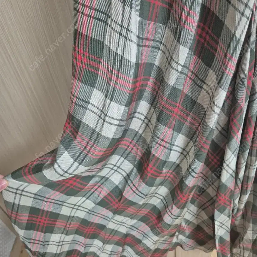 [SOLD OUT] 타임 TIME 체크 플리츠 원피스