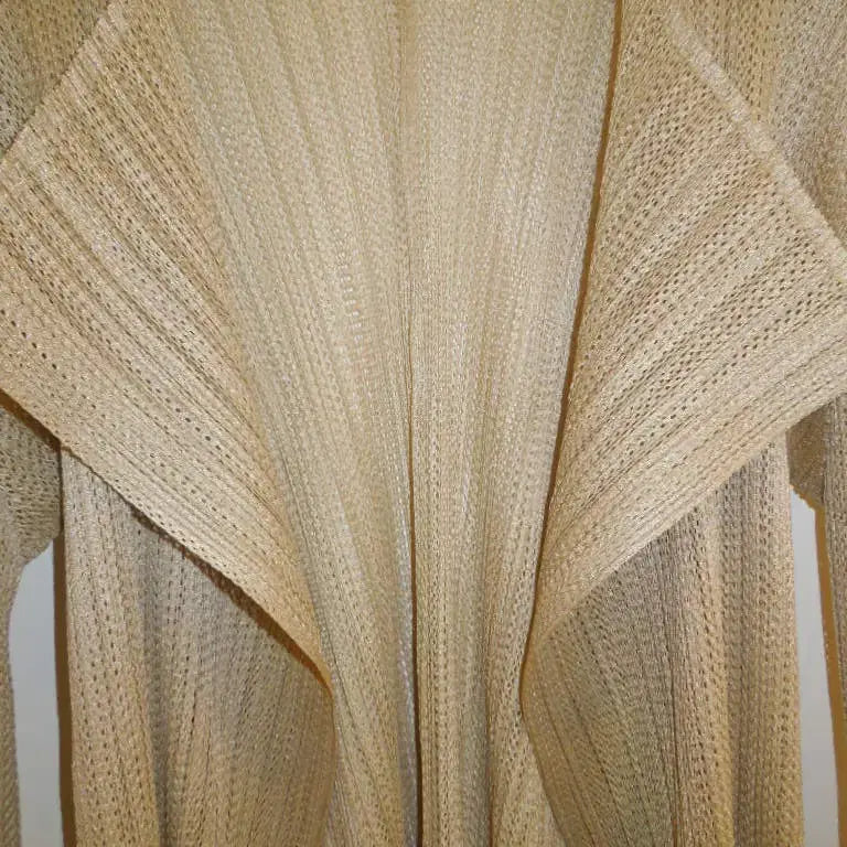 [SOLD OUT] 플리츠플리즈 메시 가디건 베이지