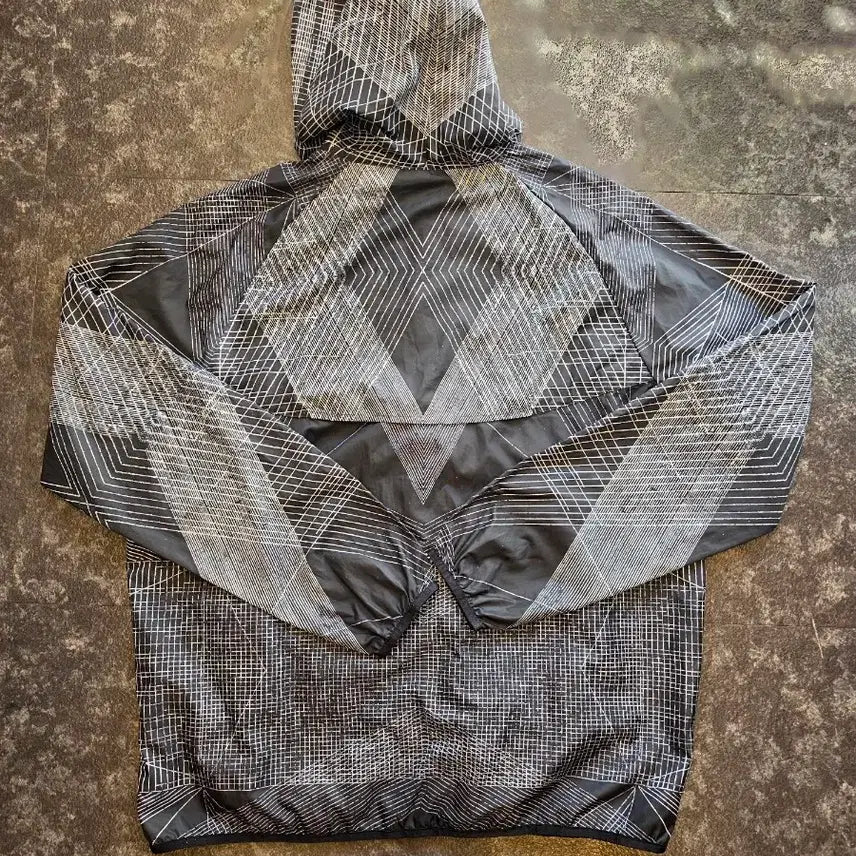 [BUNJANG] Nike Printed Running Windbreaker Jacket / 나이키 프린티드 런닝 바람막이 (방풍)