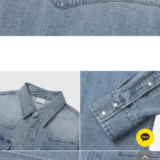 [BUNJANG] Urban Tino Western Denim Shirt / 어반티노/웨스턴 데님 셔츠