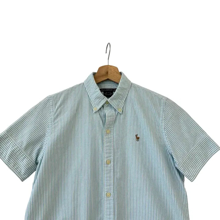 [SOLD OUT] 폴로 랄프로렌 스포츠 슬림 핏 스트라이프 반팔 셔츠 M 정품