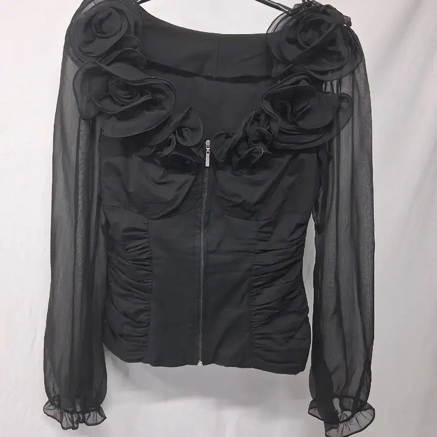 [BUNJANG] Mesh Blouse / 망사 브라우스 55