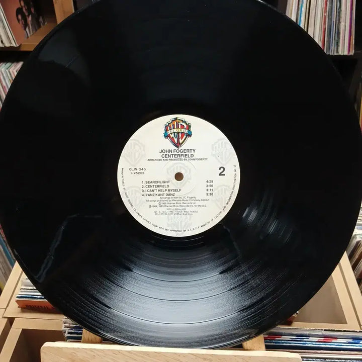 [BUNJANG] John Fogerty Centerfield LP Vinyl Record / 정통 록 아티스트 존 포거티 Centerfield LP