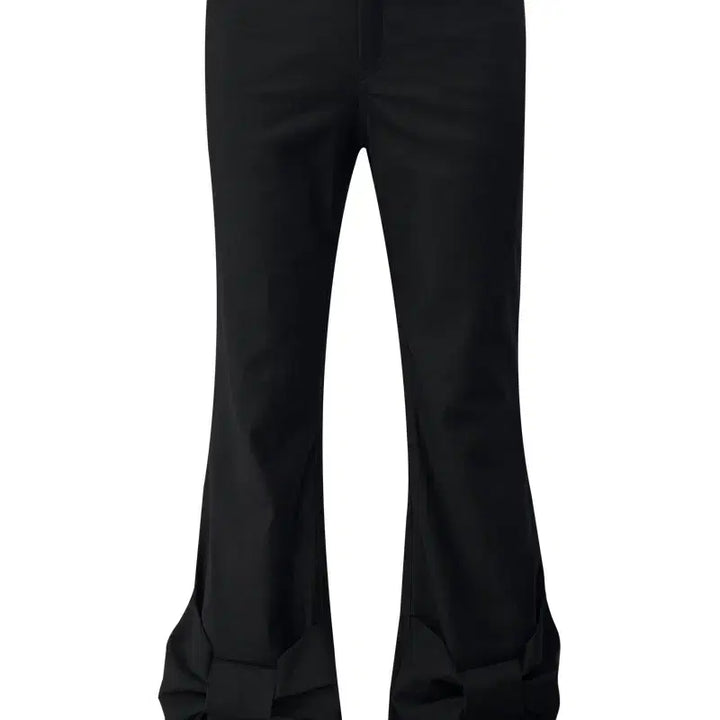 [SOLD OUT] 체메씨 BOW BOOTCUT PANTS (BLACK)