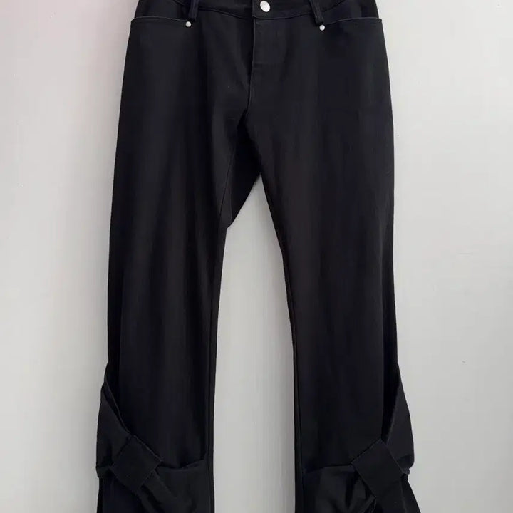 [SOLD OUT] 체메씨 BOW BOOTCUT PANTS (BLACK)