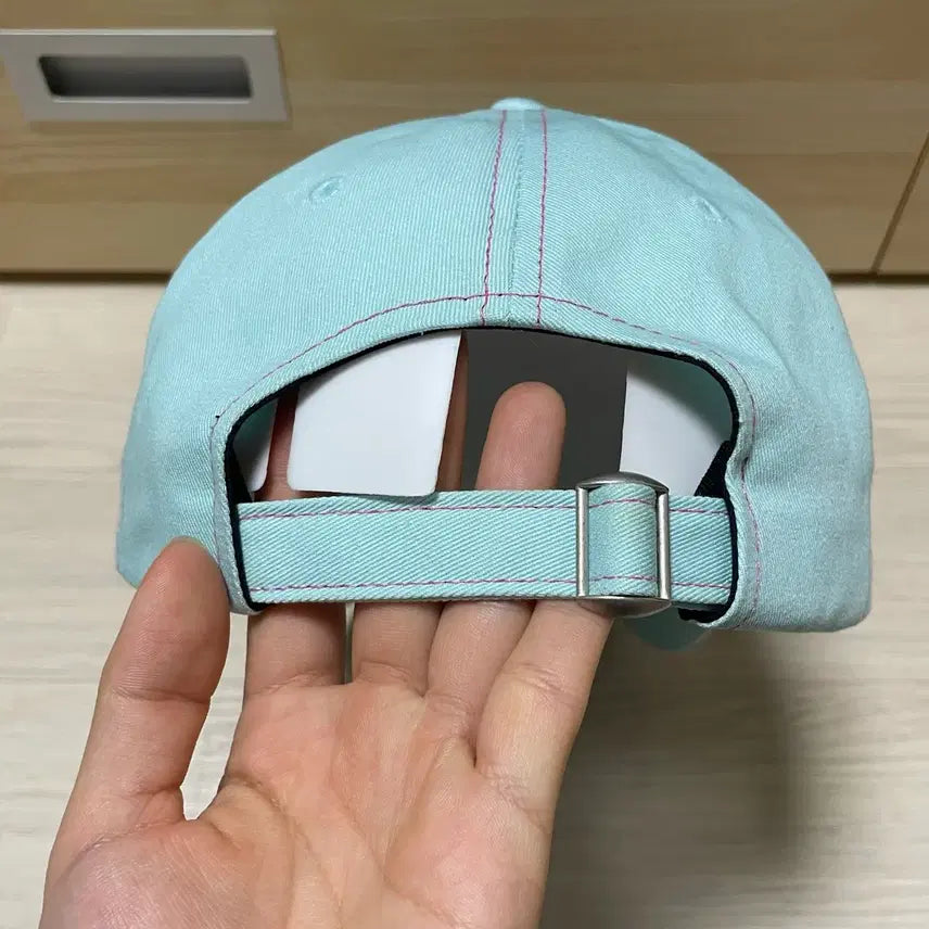 [BUNJANG] Casealot Pastel Blue Ball Cap Hat / 케이스어랏 파스텔 블루 볼캡 모자