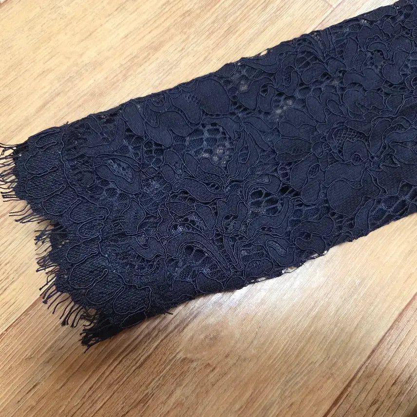 [BUNJANG] It Michaa Navy Lace Frill Dress / 잇미샤(it michaa) 프릴 포인트 레이스원피스 55 새상품