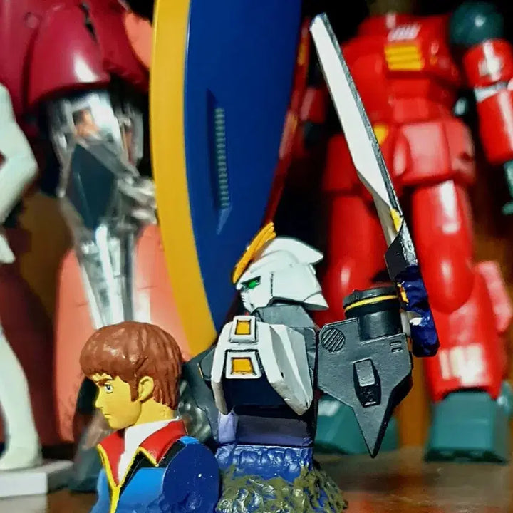 [BUNJANG] New Gundam Amuro Ray Diorama Figure / 뉴 건담 아무로 디오라마 피규어 판매