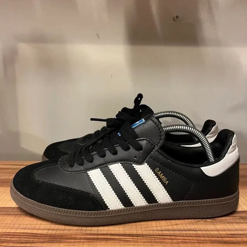 [BUNJANG] Adidas Samba Black Sneakers / 아디다스 삼바 블랙 스니커즈