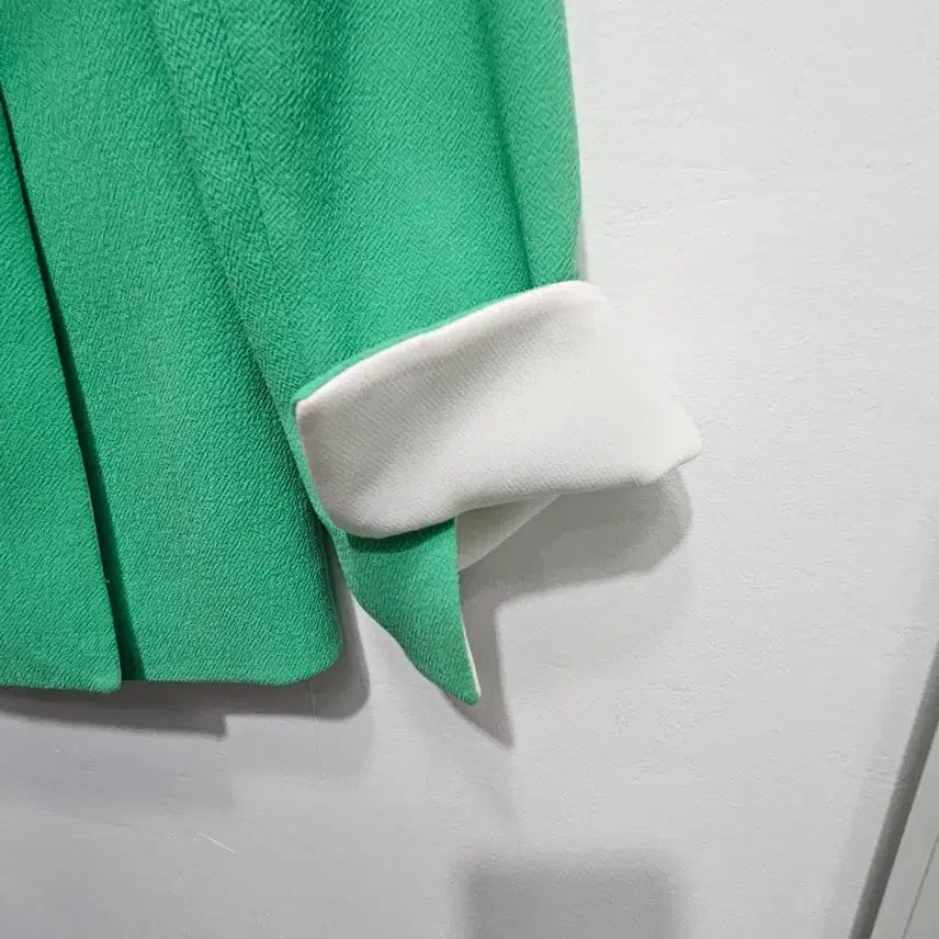 [BUNJANG] EnC Green Double Button Jacket / EnC 그린 더블 버튼 자켓