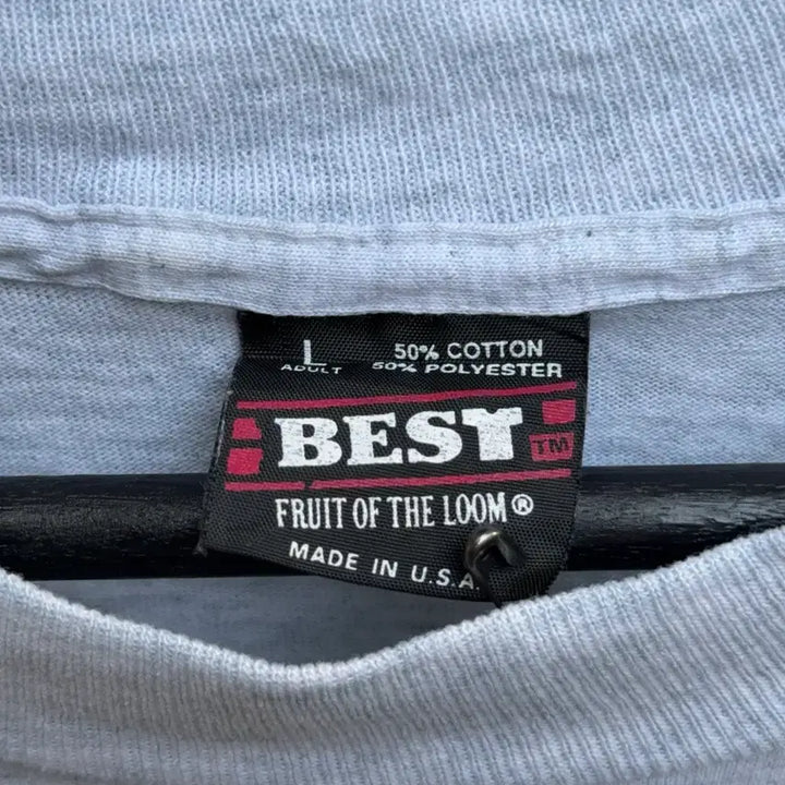 [BUNJANG] Fruit of the Loom Single Stitch T-Shirt / 90s 프룻오브더룸 싱글 스티치 티셔츠