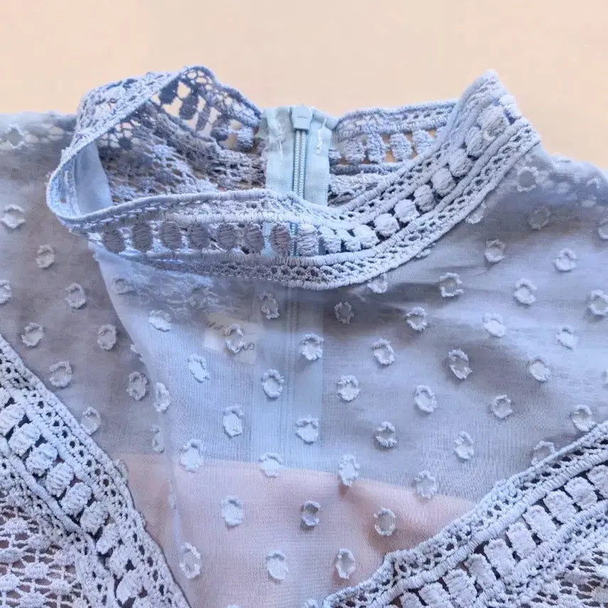 [BUNJANG] Lace Mini Dress / 레이스 미니 원피스