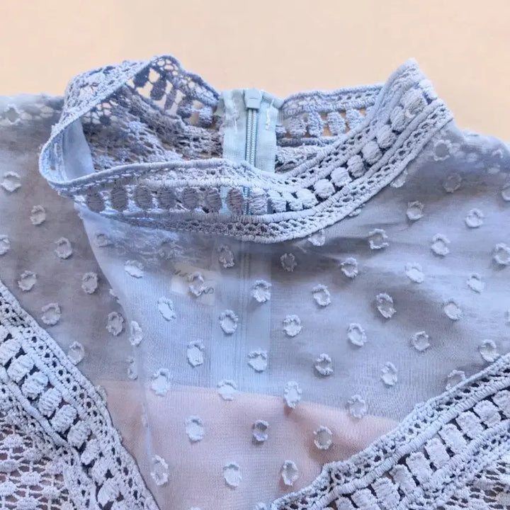 [BUNJANG] Lace Mini Dress / 레이스 미니 원피스