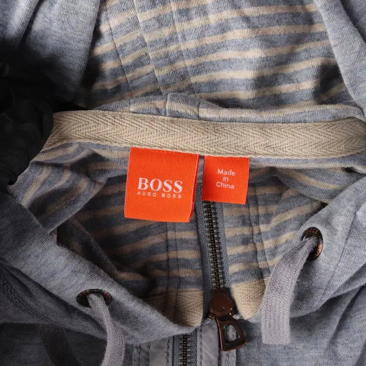 [BUNJANG] Hugo Boss Cotton Hooded Zip-up Jacket (L) / 휴고보스 코튼 후드집업 L