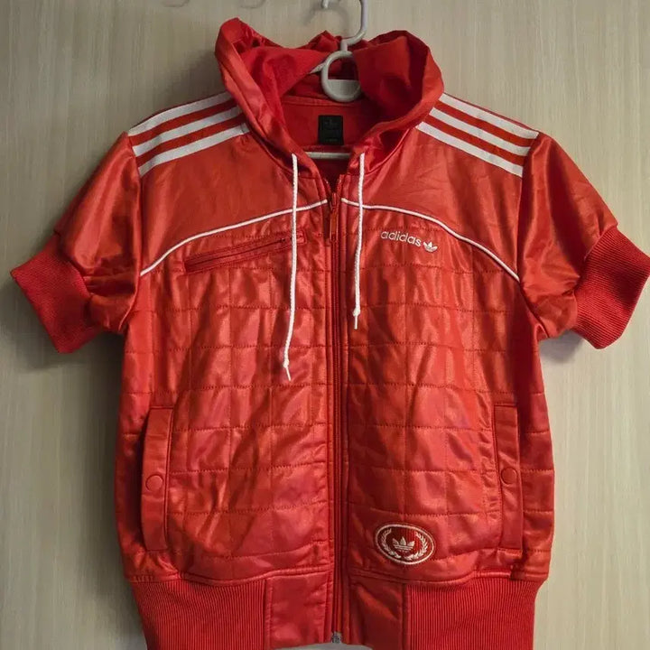 [BUNJANG] Adidas Short Sleeve Hooded Jersey (Women&