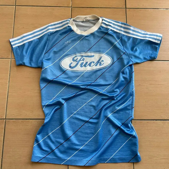 [BUNJANG] Adidas Vintage Jersey / 80s 아디다스 fuck 져지
