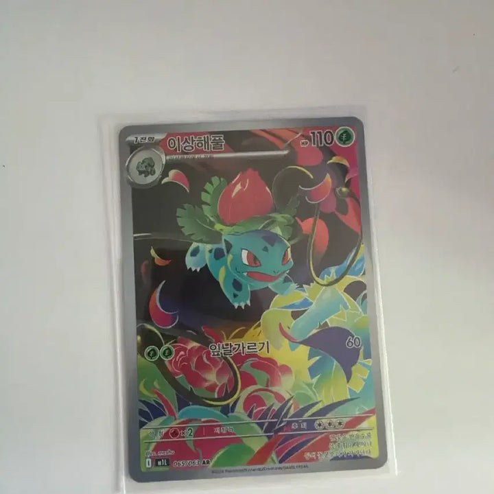 [BUNJANG] Pokemon Bulbasaur AR Card / 이상해풀 Ar