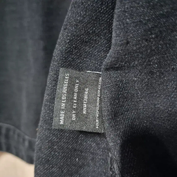 [BUNJANG] 424 Denim Distressed Jacket (XXL) / 424 포 데님 디스 자켓 블랙( XXL)