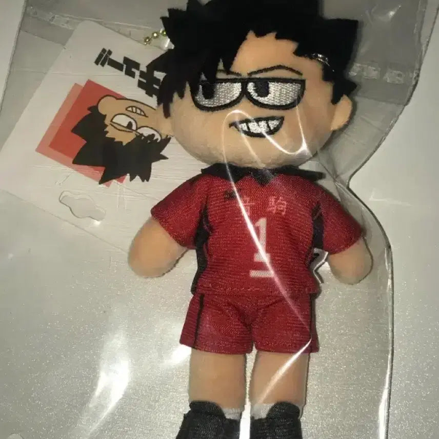 [BUNJANG] Haikyu Kuroo Tetsuro Jirori Plush Keyring / 하이큐 쿠로오 테츠로 지로리 인형 키링 누이