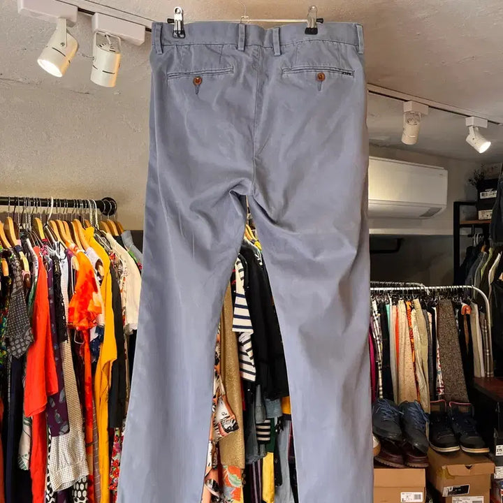 [BUNJANG] Polo Ralph Lauren Slim Fit Light Blue Chino Pants / 폴로 랄프로렌 슬림핏 라이트 블루 치노 팬츠