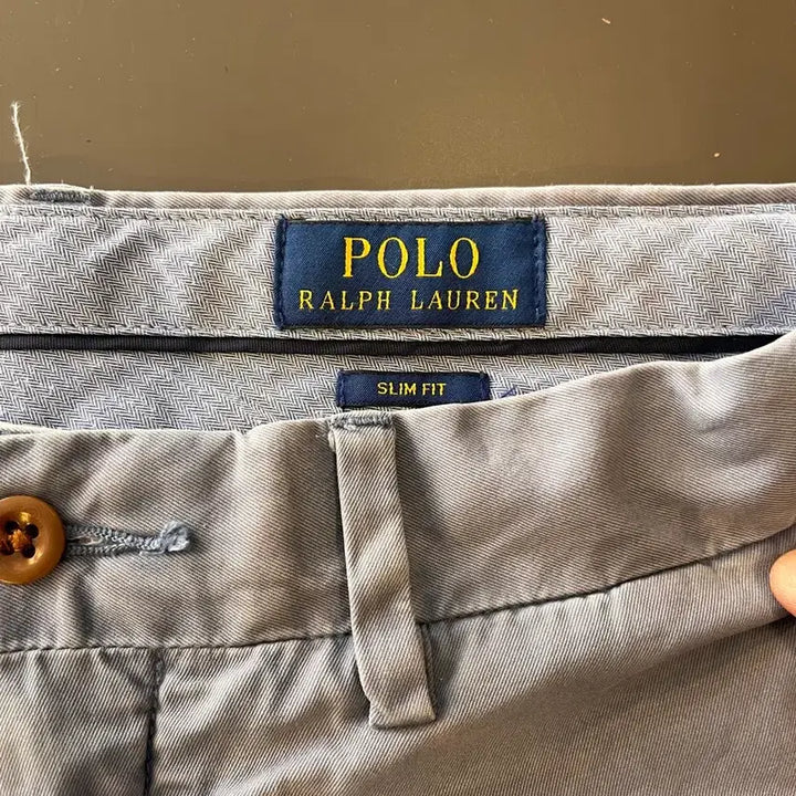 [BUNJANG] Polo Ralph Lauren Slim Fit Light Blue Chino Pants / 폴로 랄프로렌 슬림핏 라이트 블루 치노 팬츠