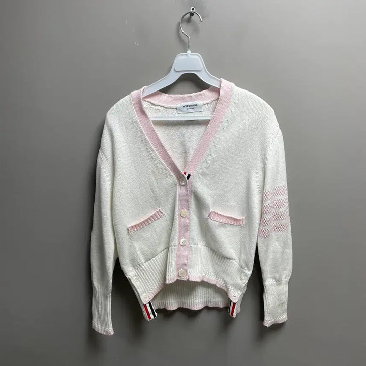 [BUNJANG] Thom Browne Stitch Cotton Cardigan / 톰브라운 저지 스티치 코튼 가디건