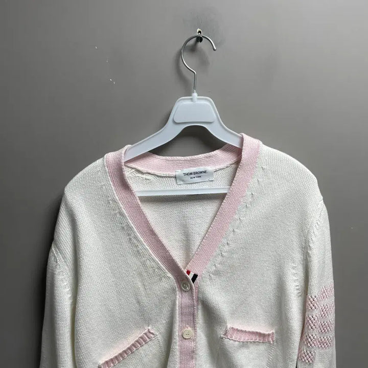 [BUNJANG] Thom Browne Stitch Cotton Cardigan / 톰브라운 저지 스티치 코튼 가디건