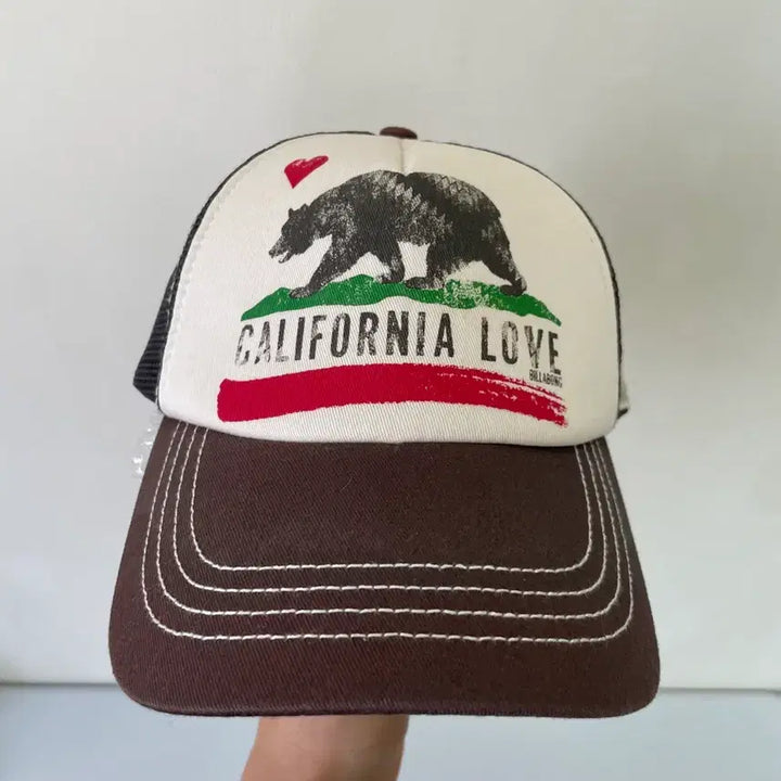 [BUNJANG] Billabong California Two-Tone Brown Cap / 빌라봉 캘리포니아 투톤 브라운 캡