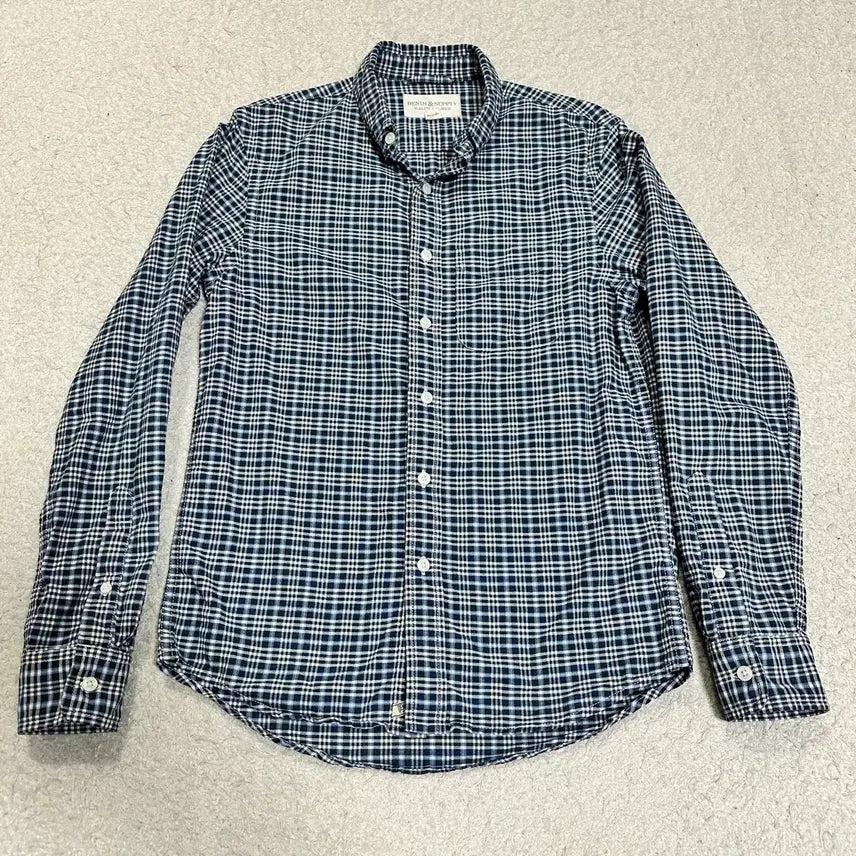 [BUNJANG] Polo Denim &amp; Supply Checkered Shirt (XS) / 폴로 데님앤서플라이 체크 셔츠 남방 xs