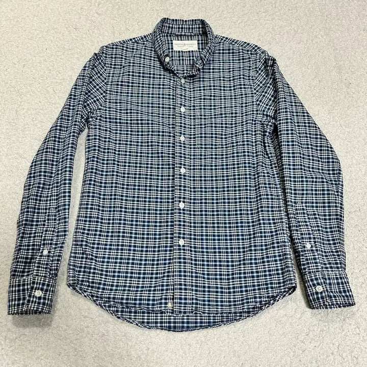 [BUNJANG] Polo Denim &amp; Supply Checkered Shirt (XS) / 폴로 데님앤서플라이 체크 셔츠 남방 xs