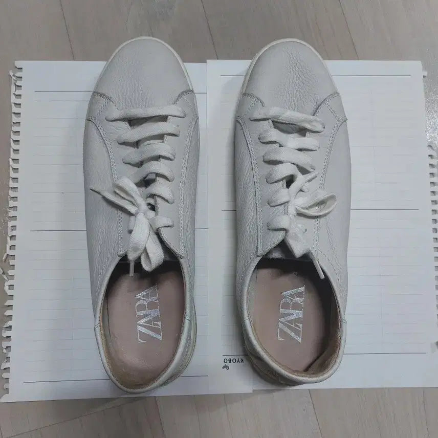 [BUNJANG] ZARA Unisex Sneakers Off-White 265mm / 자라 스니커즈 남여공용 운동화 265