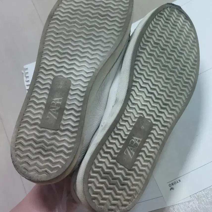 [BUNJANG] ZARA Unisex Sneakers Off-White 265mm / 자라 스니커즈 남여공용 운동화 265