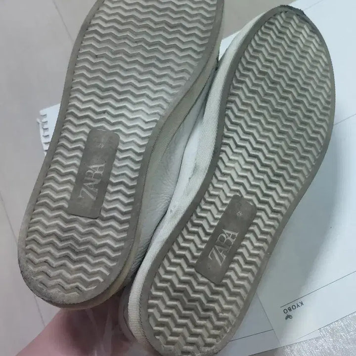 [BUNJANG] ZARA Unisex Sneakers Off-White 265mm / 자라 스니커즈 남여공용 운동화 265
