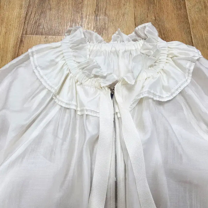 [BUNJANG] nancyrella Shearing Frill Jacket / 낸시렐라(nancyrella) 시어링 프릴자켓 프리사이즈 새상품