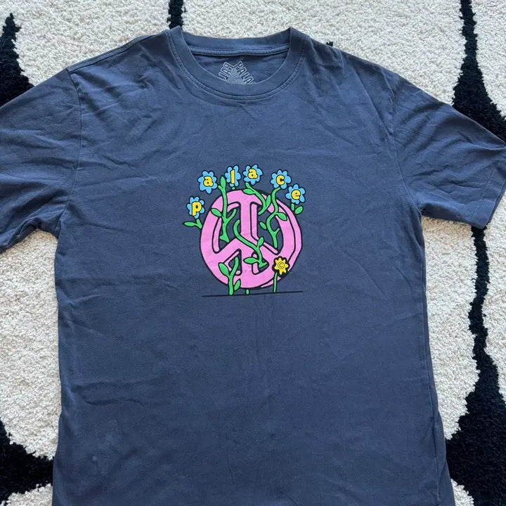 [BUNJANG] Palace Grow Tee Navy L24SS T-shirt / 팔라스 그로위 티셔츠 네이비 L24SS