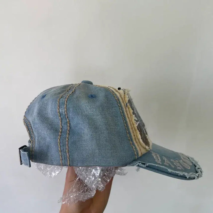 [BUNJANG] Vintage Y2K Distressed Studded Ball Cap / 빈티지 y2k 디스트로이드 스터드 볼캡