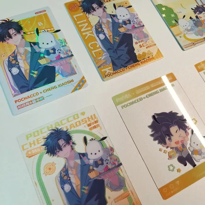 [BUNJANG] Link Click Cheng Xiaoshi Sanrio Collaboration Card Bundle Set / 시광대리인 청샤오시 산리오 콜라보 카드 정품 일괄