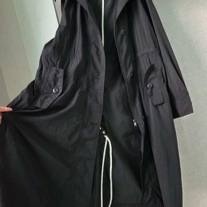 [BUNJANG] BREAL Long Hooded Outerwear / BREAL 바스락 후드롱아우터