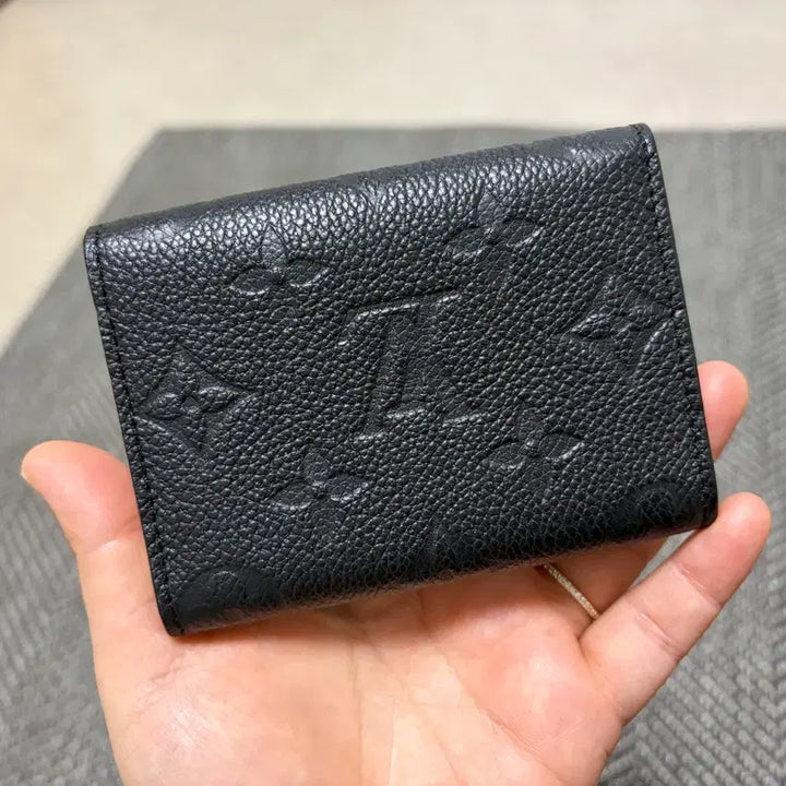 [BUNJANG] Louis Vuitton Card/Business Holder / 루이비통 카드지갑 앙프렝뜨 블랙 풀박스 정품