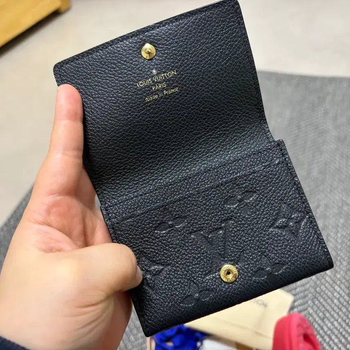 [BUNJANG] Louis Vuitton Card/Business Holder / 루이비통 카드지갑 앙프렝뜨 블랙 풀박스 정품