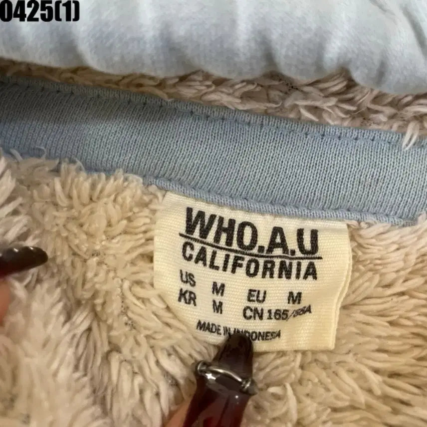 [BUNJANG] Who.A.U Vintage Hooded Zip-up Jacket / 후아유 후드집업