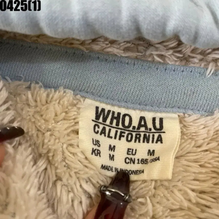 [BUNJANG] Who.A.U Vintage Hooded Zip-up Jacket / 후아유 후드집업