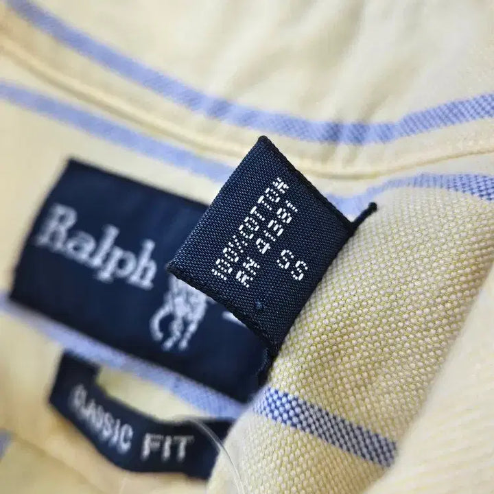 [BUNJANG] Polo Ralph Lauren Striped Short Sleeve Shirt / 폴로랄프로렌 반팔 셔츠 커스텀 ( L ) / 11985