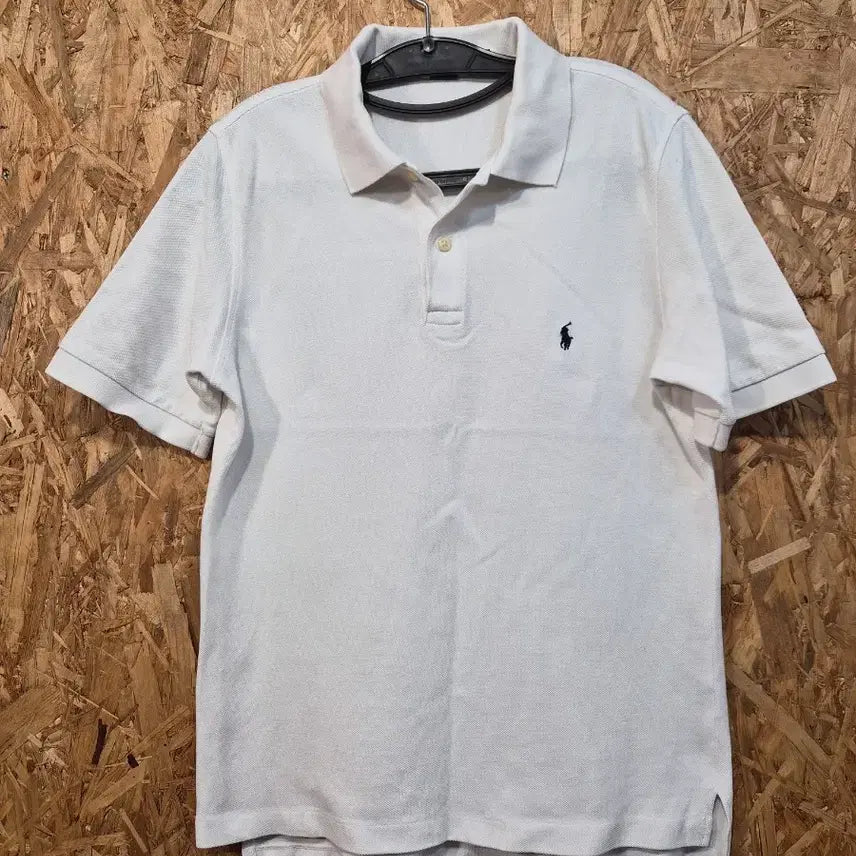 [BUNJANG] Polo Ralph Lauren White Polo Shirt / 폴로 랄프로렌 반팔 카라티 화이트 M