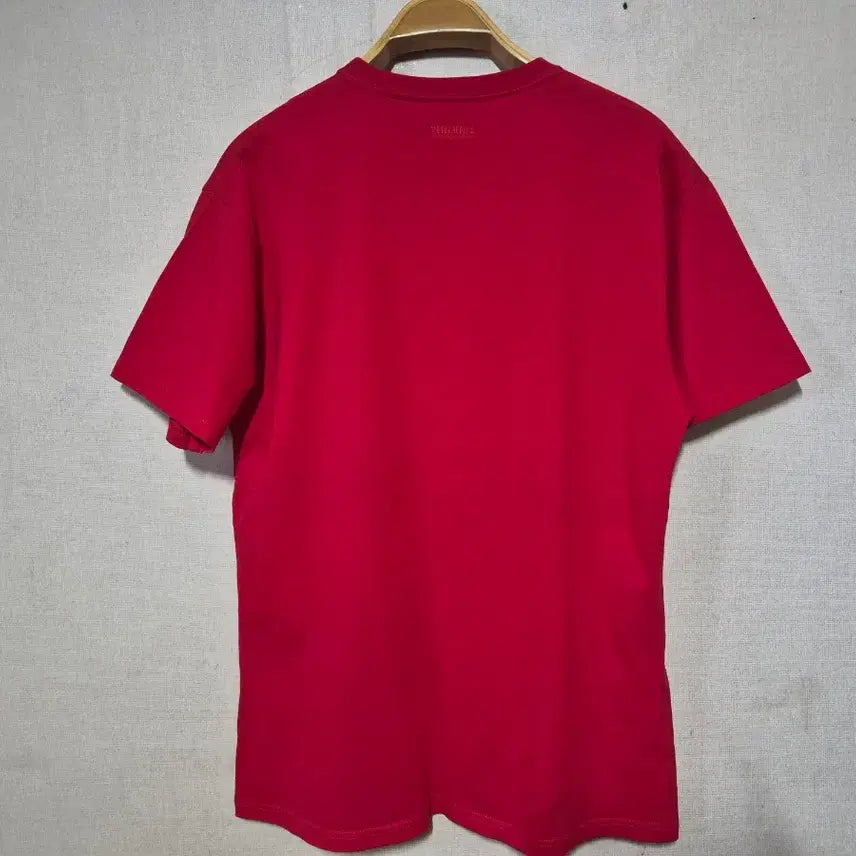 [BUNJANG] VETEMENTS Cartoon Logo T-shirt / 베트멍 레드 카툰 케릭터 로고( S)