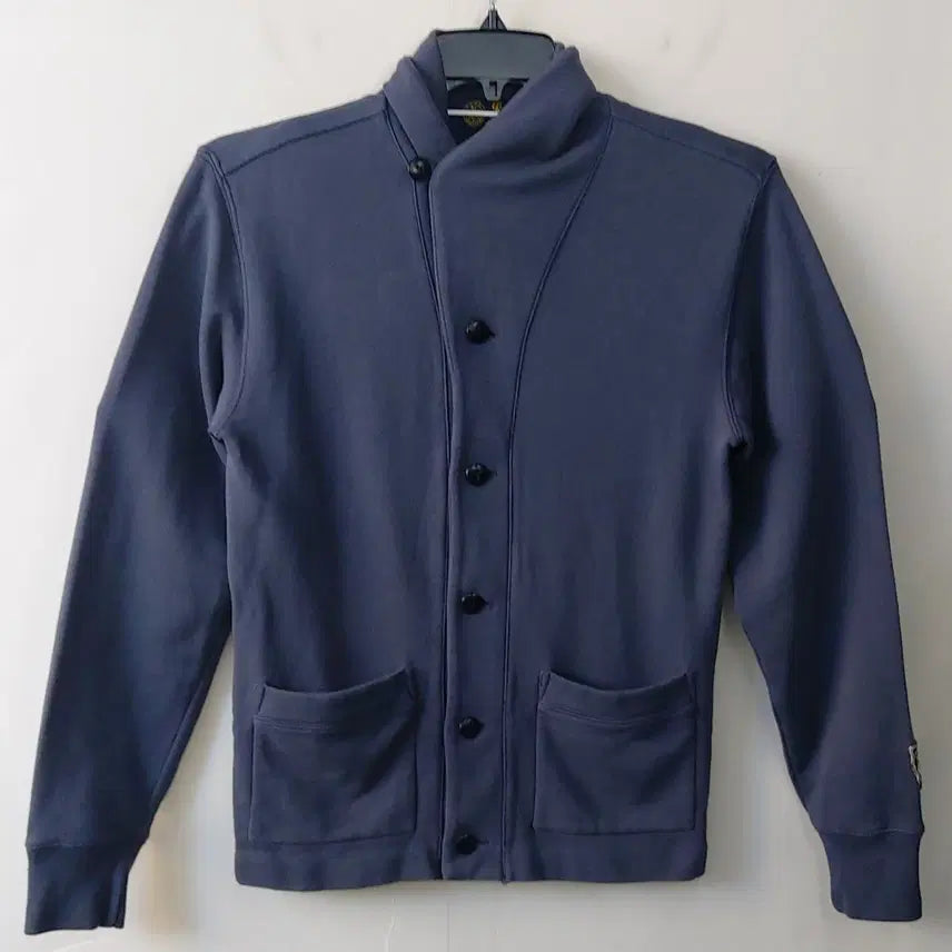 [BUNJANG] Polo Ralph Lauren Rugby Shawl Collar Cardigan / 폴로랄프로렌 럭비 S/90~95 숄카라 가디건. GR. -A